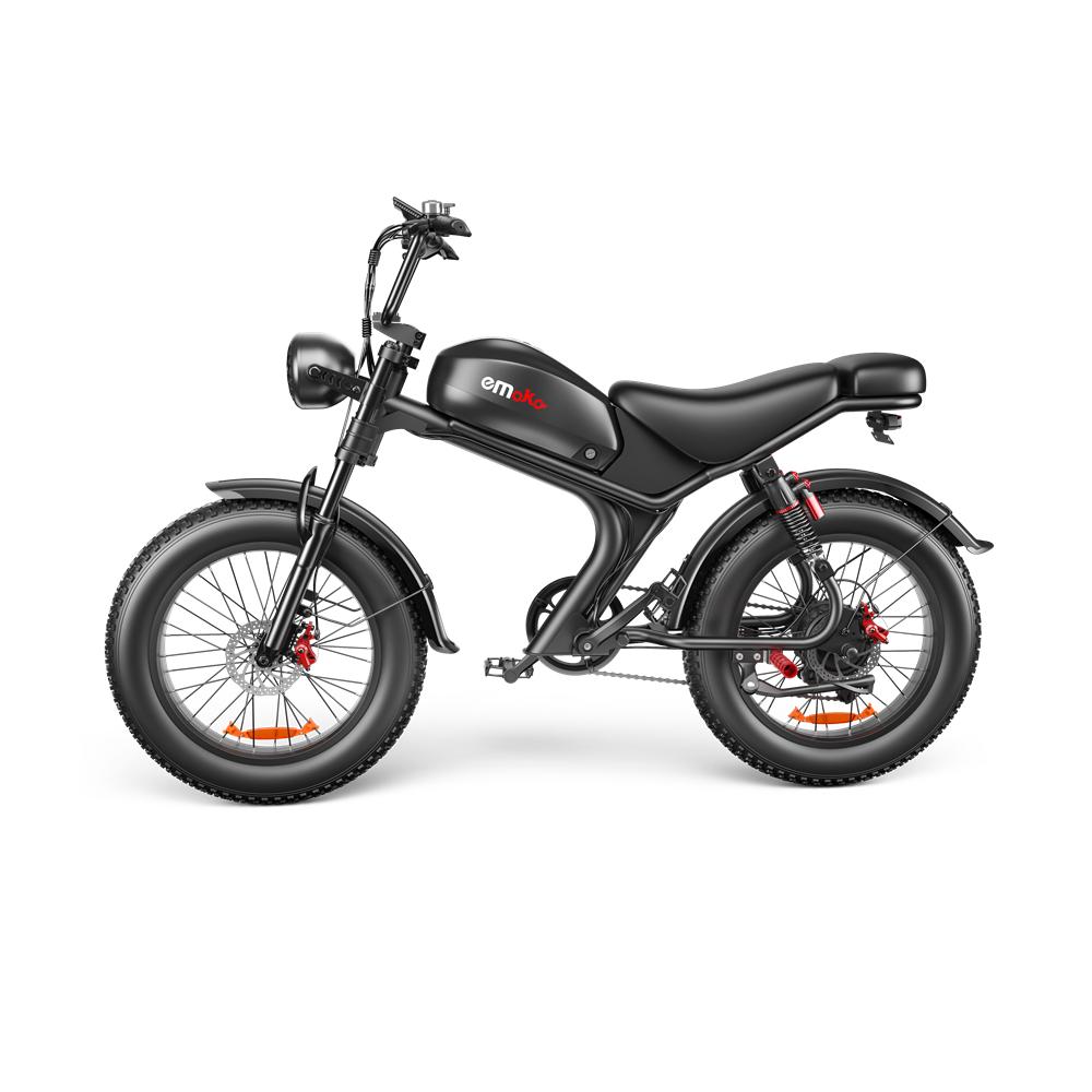 EMOKO C93 Off-Road Electric Bicycle For Adult Single Drive 1000W Motor 48V20Ah Battery Electric Bike 20 *4 Inch Fat Tires Mountian E-Bike