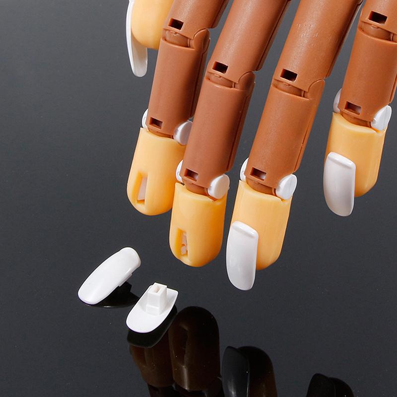 100 шт. Практика искусственных частей брони для рук протезы рук замена ногтя гибкий сустав механические аксессуары для пальцев