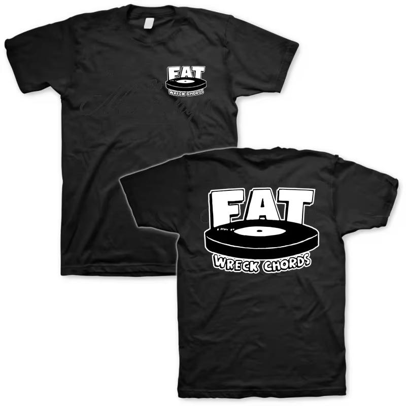 2026 Fat Wreck Chords Graphic Cotton Tshirts Hip Hop Band Music Print Tee Unisex Unisex Retro Comfortable Loose Streetwear