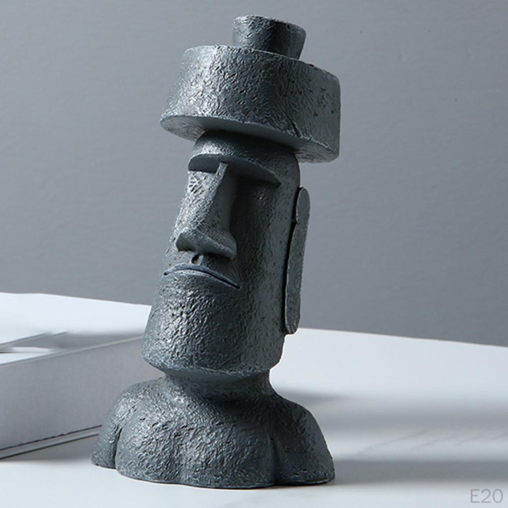 1 Ancient Easter Statue, Massive Megalithic, Monolithic Decoration AHU, Roman for Room ,,