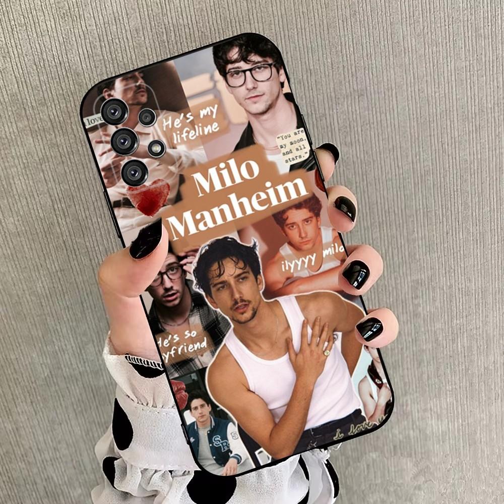 Чехол для телефона Milo boyfriend Manheim для Samsung Galaxy A20, A21s, A22, A31, A32, A52, A53, A72, 73, A80, A91, Мягкий черный чехол