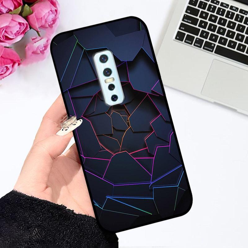 Чехлы Для vivo V17 Pro Милый Астронавт Модный Ударопрочный Мягкий Бампер Для Vivo V17 Pro V17Pro 1909 1910 Coque V 17 Pro Capa