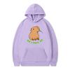Осенне-зимняя анимационная забавная толстовка мужская и женская свитер с капюшоном и бархатная цельная