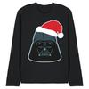 STAR WARS Unisex Adult Darth Vader Santa Hat Long-Sleeved Christmas T-Shirt