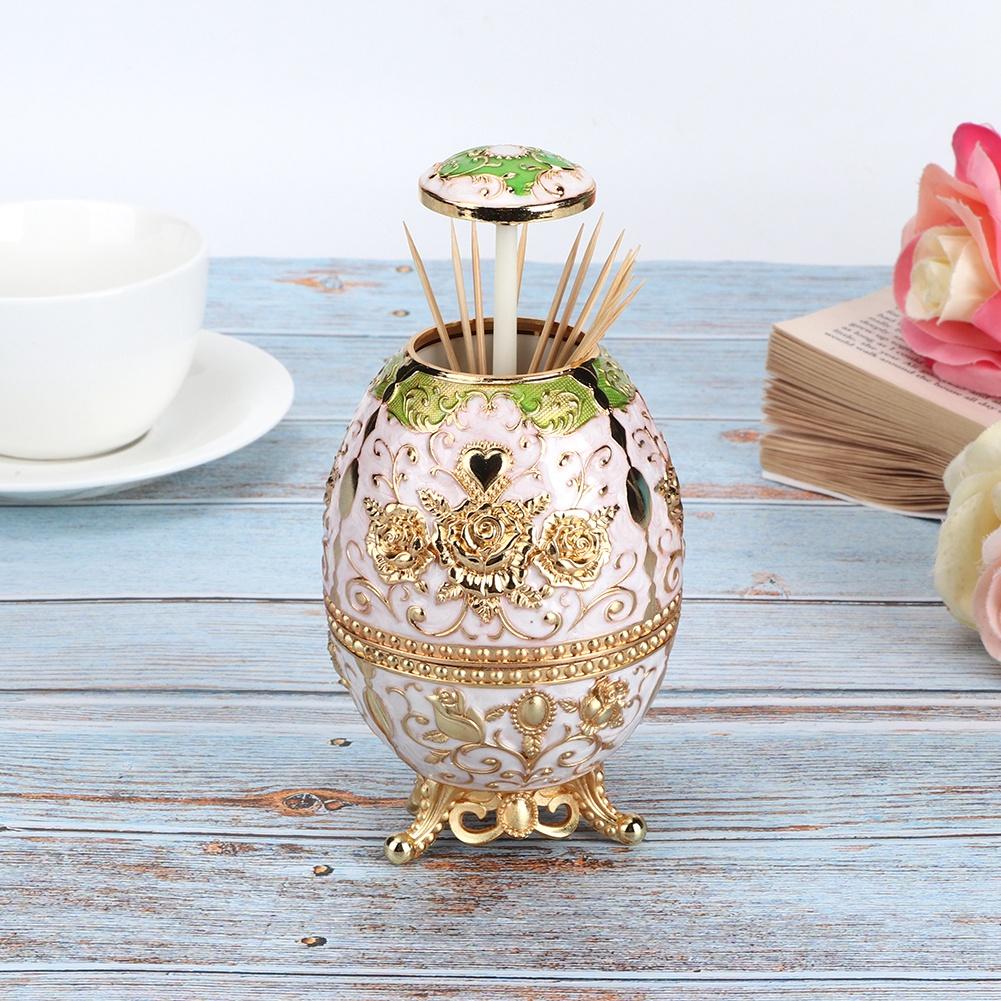 Автоматический вращающийся пресс держатель для зубочисток коробка диспенсер органайзер контейнер украшение для дома