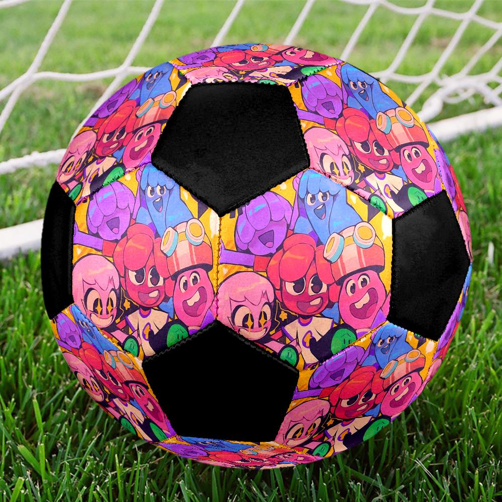 Jelly Jamm Theme Size 5 Soccer Ball, Suitable for Both Indoor and Outdoor Matches, a Gift Suitable for Everyone.