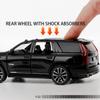 Модель автомобиля 1/32 для внедорожника Cadillac Escalade, литой игрушечный автомобиль со звуком и светом, инерционный механизм, многоцветный