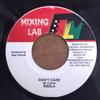 7inch Record SIZZLA - Don't Care NONE Mixing Lab 2004 Jamaica Reggae, Ska & Dub Used