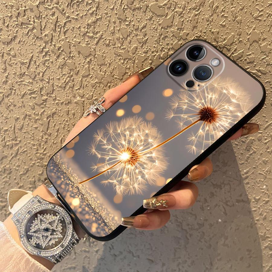 Funda Phone Cover Case for Apple IPhone 18 17 Pro Max Air 15 Pro 7 8 13 11 XR XS MAX 16 14 12 Beautiful Dandelion