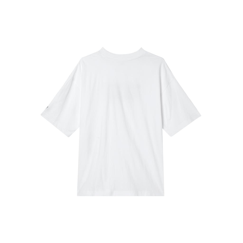 New Balance Drop Shoulder Sleeve T Shirt Women's White WT41519-WT