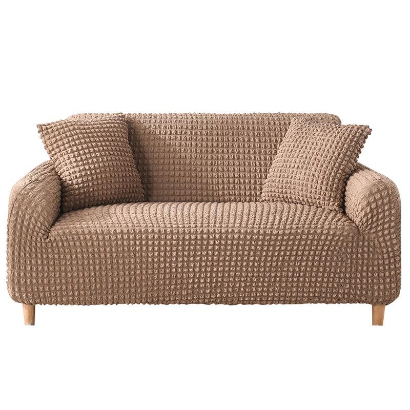 Luxury Four Seasons Seersucker Sofa Cover for Three-Seater