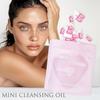 10/30/40 шт. Смягчающее мини-очищающее масло, Успокаивающее масло для глубокого очищения, Масло для снятия макияжа для путешествий