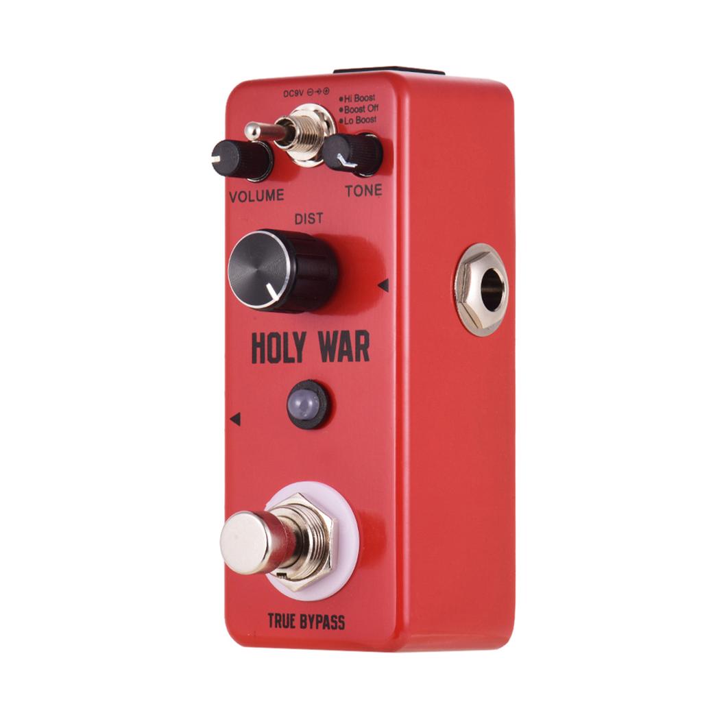 Rowin HOLY WAR Аналоговый дисторшн для хэви-метала, педаль гитарного эффекта, 3 рабочих режима, корпус из алюминиевого сплава, тру байпас