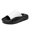 New Men's Platform Slippers Outdoor Beach Sandals Indoor Leather Non-slip Slides Flip-flops Men Beach Slippers Outdoor Sandals