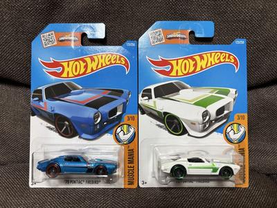 Hot Wheels Набор Pontiac Firebird '73 2 машины