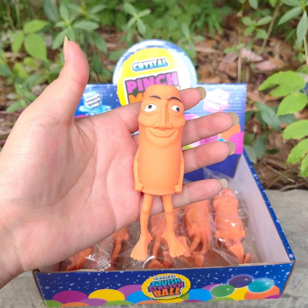 Классическая деревянная фигурка человечка для снятия стресса - Забавная фигурка