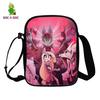 Сумка через плечо Hell Inn Animation Peripheral Crossbody Student School Bag с 3D-полноцветной печатью, двойное плечевое крепление.