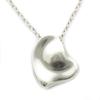 Used TIFFANY&Co. Necklace Full Heart Silver925 3.5g Silver El Saperetti