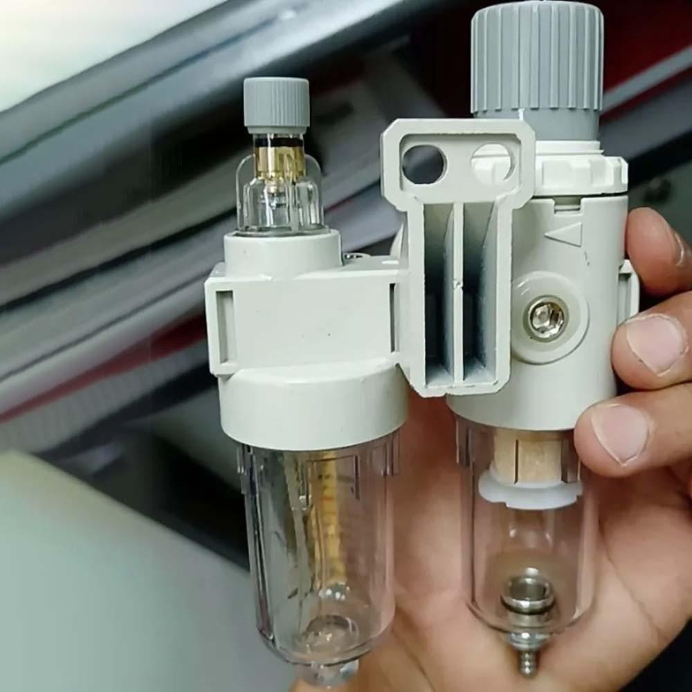 Pressure Regulator AFC2000 Pneumatic Filter Oil Water Separation Regulator Oil Water Two-piece Air Filter Plastic