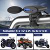 Мотоциклетное зарядное устройство для телефона 30 Вт USB-C + 18 Вт USB-A двойные порты Для мотоцикла квадроцикла трицикла Монтажный кронштейн Зарядное устройство для телефона для мотоцикла C1X8
