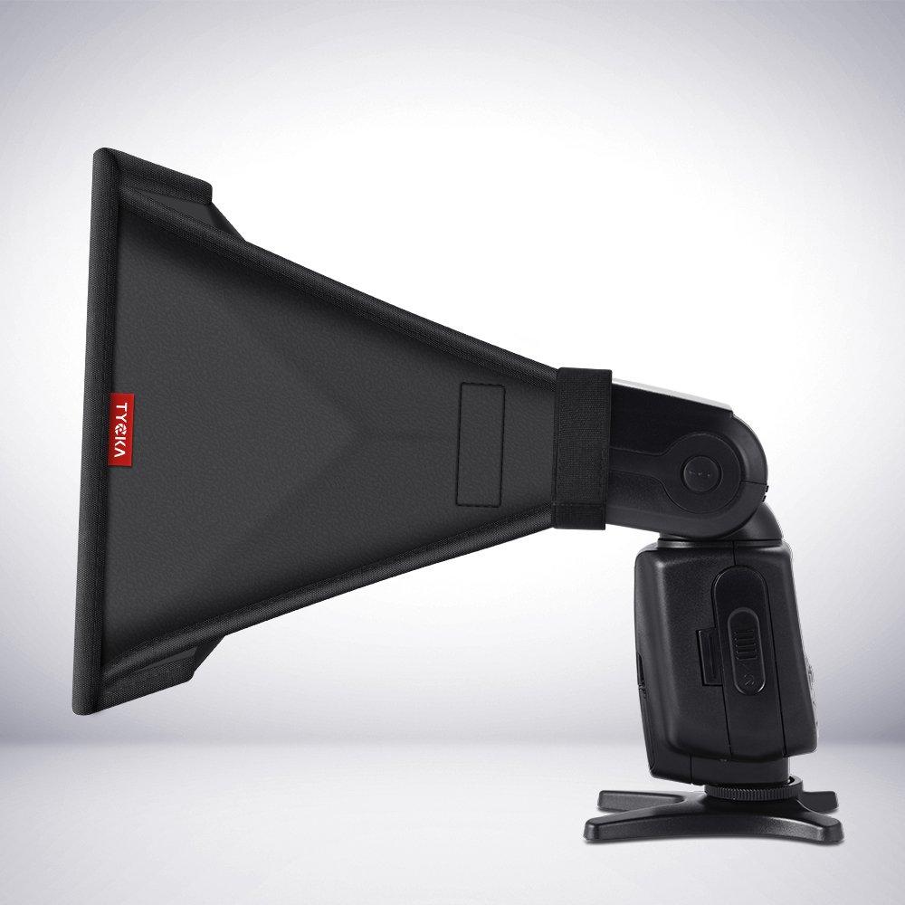 Strobe Softbox TYCKA 33x20cm Studio Flash Diffuser Softbox Universal Foldable Reflector TK010