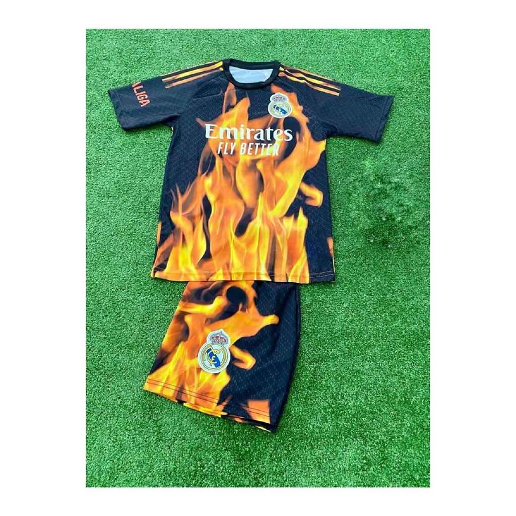 Special Design Cristiano Ronaldo R.madrid Children's Uniform Short Set