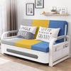 Multi-Functional Sofa Bed for Small Spaces: Convertible Single Bed for Living Room or Balcony
