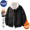 Мужская стеганая куртка с воротником-стойкой NASA MARVEL
