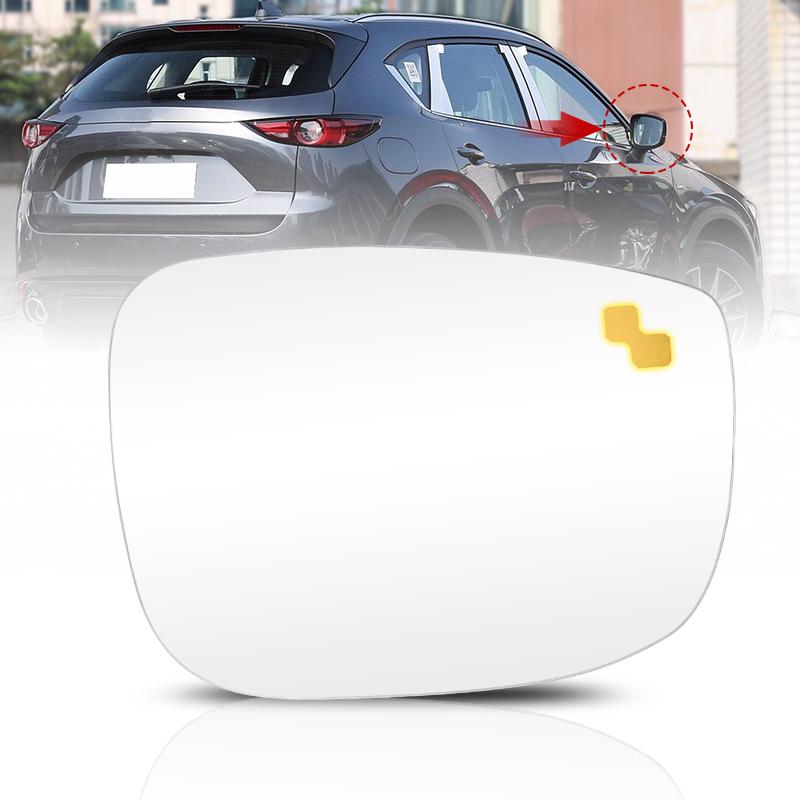 Left Right Rearview Mirror Glass With Heated Plate For Mazda CX-5 CX-9 2017 2018 TK71-69-1G7 TK71691G7