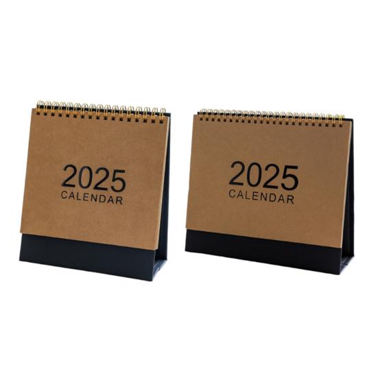2025 Настольный календарь Карманный ежегодный планировщик Настольный календарь Ежегодный планировщик Календарь для домашнего офиса Школы