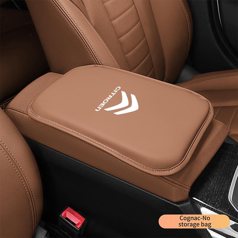 Кожаный чехол-подлокотник с ящиком для хранения для Citroen C4 C5 C3 C2 C1 C4L C6 Picasso Saxo, защитная накладка