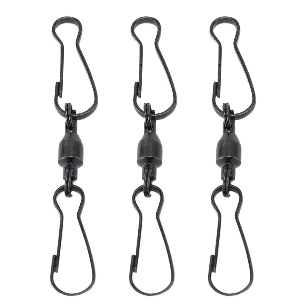 20pcs Windsock Clips Stainless Steel 360 Degree Rotation Dual Clip Wind Hangers for Wind Bird Feeders Solar Lights Flags