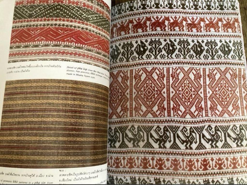 [USED] Extremely rare book on northern Thai textiles