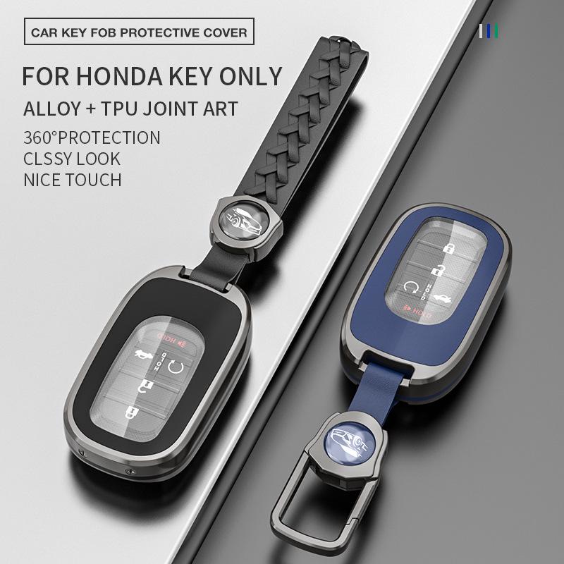 Металлический чехол для ключей для Honda CRV, Civic (11-е поколение), Согласие (10-е поколение), Хаоин, Сингэ, XRV и Биньчжи