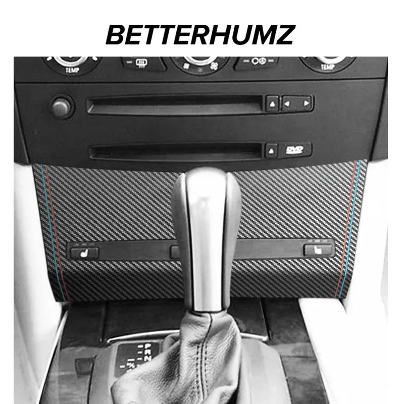 Betterhumz Для BMW 5 серии E60 2004-2009 Панель центральной консоли автомобиля, Органайзер, Коврик-подкладка, Отделка из Алькантары, Аксессуары для интерьера