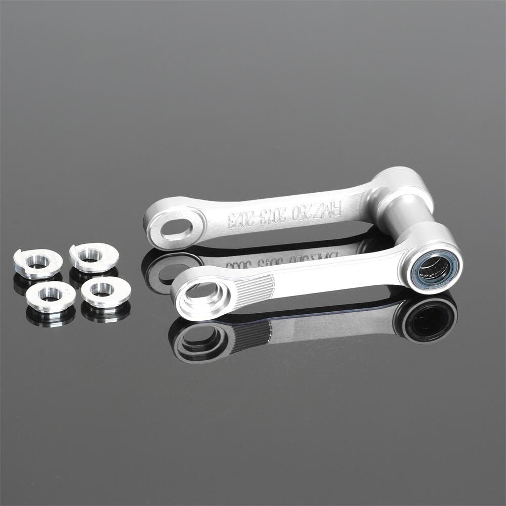 For SUZUKI RMZ250 -2025 RMZ450 2018-2025 Motorcycle CNC Aluminum Rear Adjustable Lowering Link Accessories