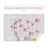 Colorful Glass Cling Decals Static Shopwindow Decorative Sticker  Home Decoration