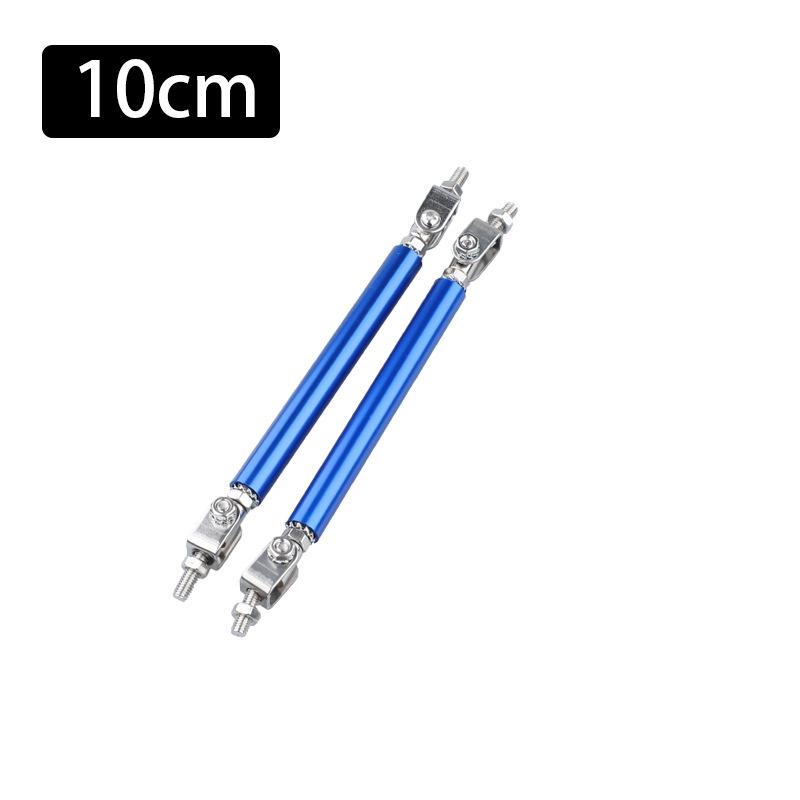 2X Универсальный Гоночный Регулируемый Передний Задний Сплиттер Губы Бампера Комплект Опорных Штанг Гоночный 75мм/100мм/150мм/200мм Стайлинг Авто Тюнинг