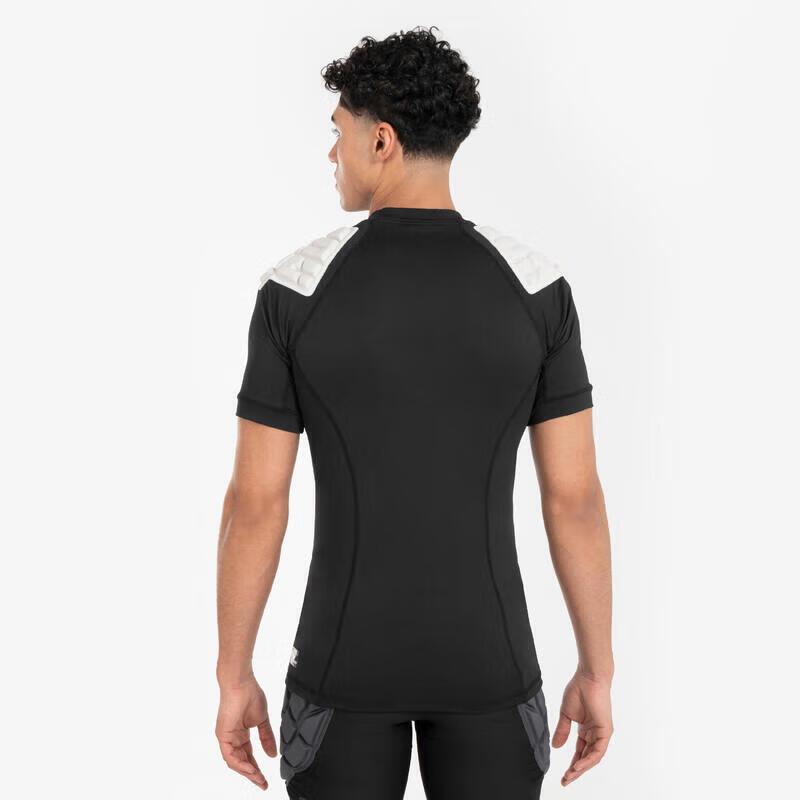 Мужская защитная футболка для регби Decathlon