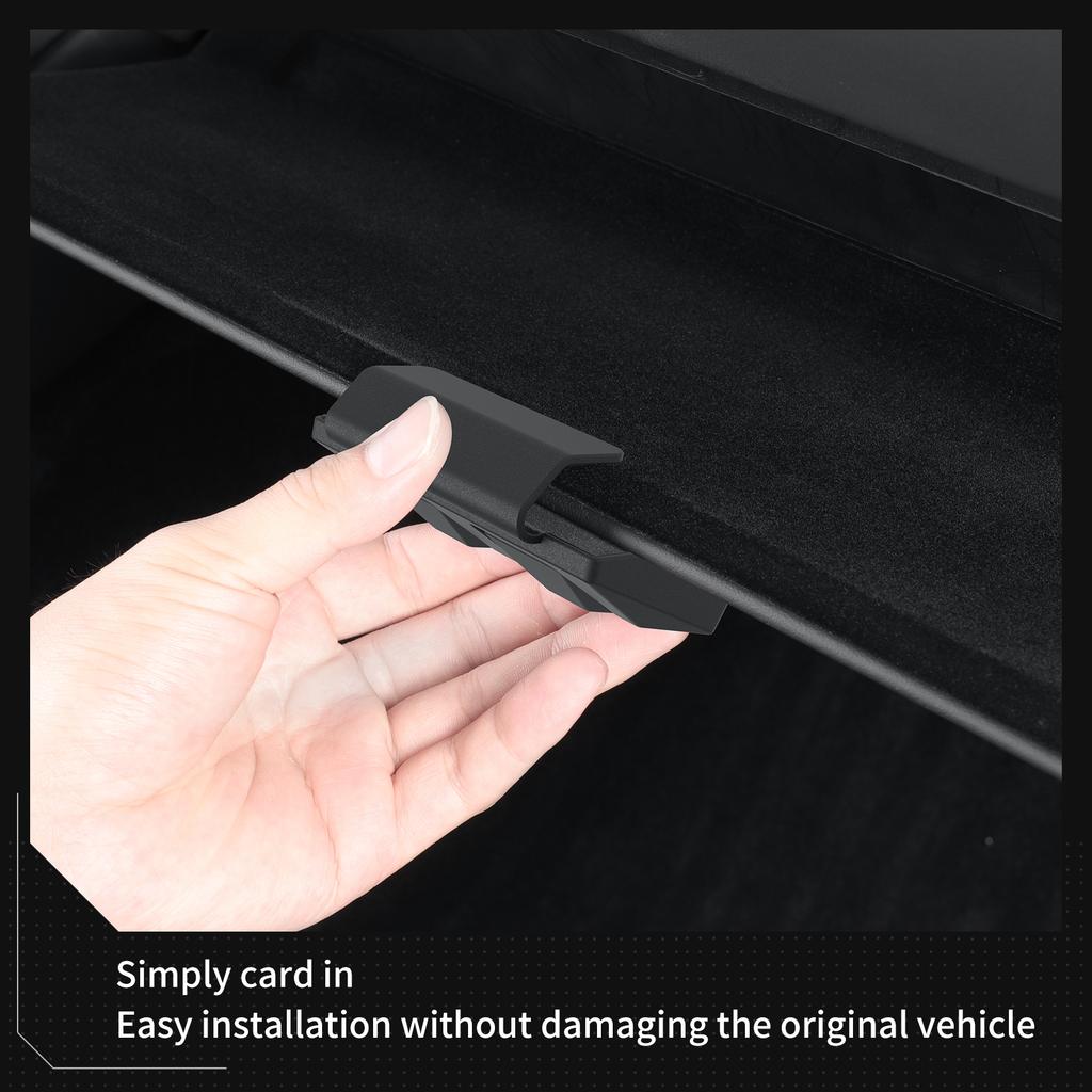 LUCKEASY for Tesla Model Y Launch 2025 2026 Juniper/Model 3 Highland Car Glove Box Hook ABS Auto Interior Accessories