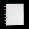 Mushroom Hole Card Collection Book Solid Colour Insert Loose-leaf Album 3 Inch Four-panel Photo Postcard Storage and Sorting