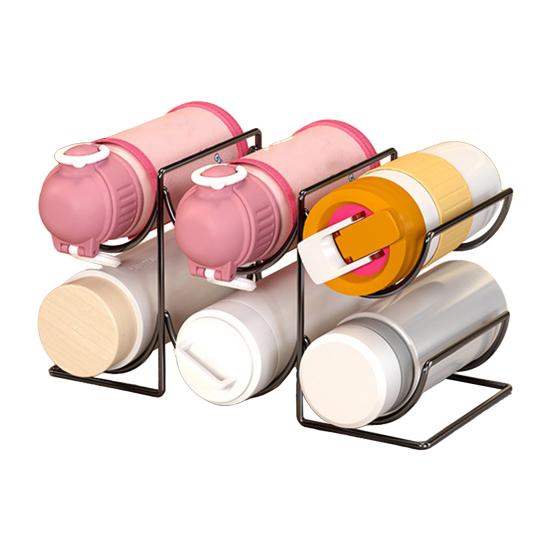 Складная стойка для хранения бутылок с водой, кухонный шкаф, столешница, большая емкость, держатель для кружек, дорожных кружек