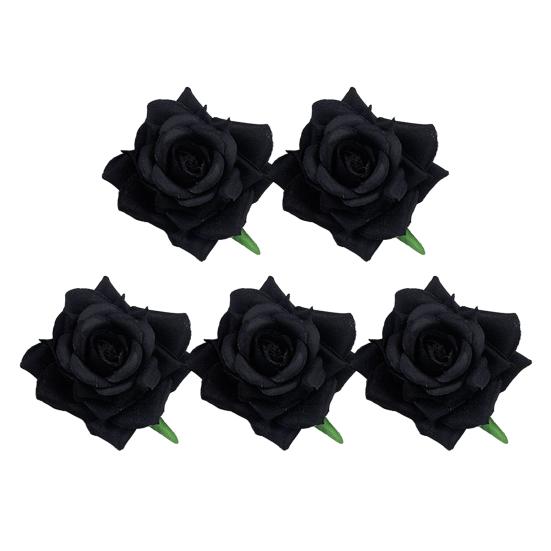 5шт искусственный цветок привлекательный DIY эстетические полезные свадебные аксессуары из искусственного шелка для свадьбы