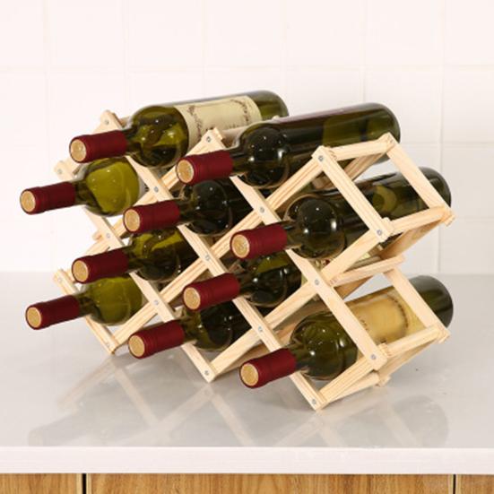 Деревянная стойка для хранения вина, дизайн в форме пчелы, сборка не требуется, горизонтальное размещение бутылок, влажная пробка, универсальный органайзер для 3-10 бутылок