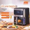 Smart Stainless Steel Large Capacity Multifunctional Air Fryer