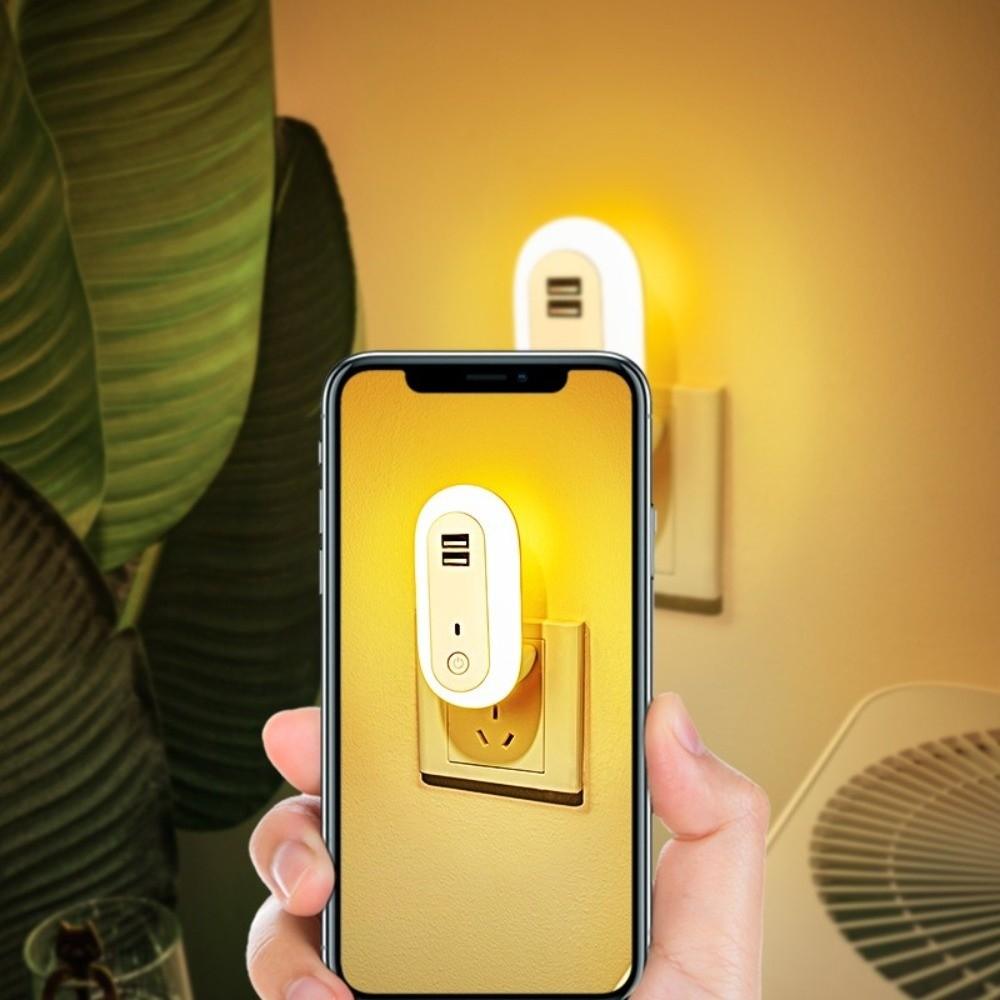 with Remote Control Bedroom Light Dimmable Bedside Lamp Portable LED Night Lamp