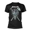 Metallica 'History White Logo' Black T Shirt - NEW