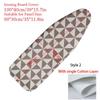 Durable Ironing Board Cloth Universal Heavy Heat Resistant Ironing Board Cover Pad Laundry Supplies Thickened Printed Padded