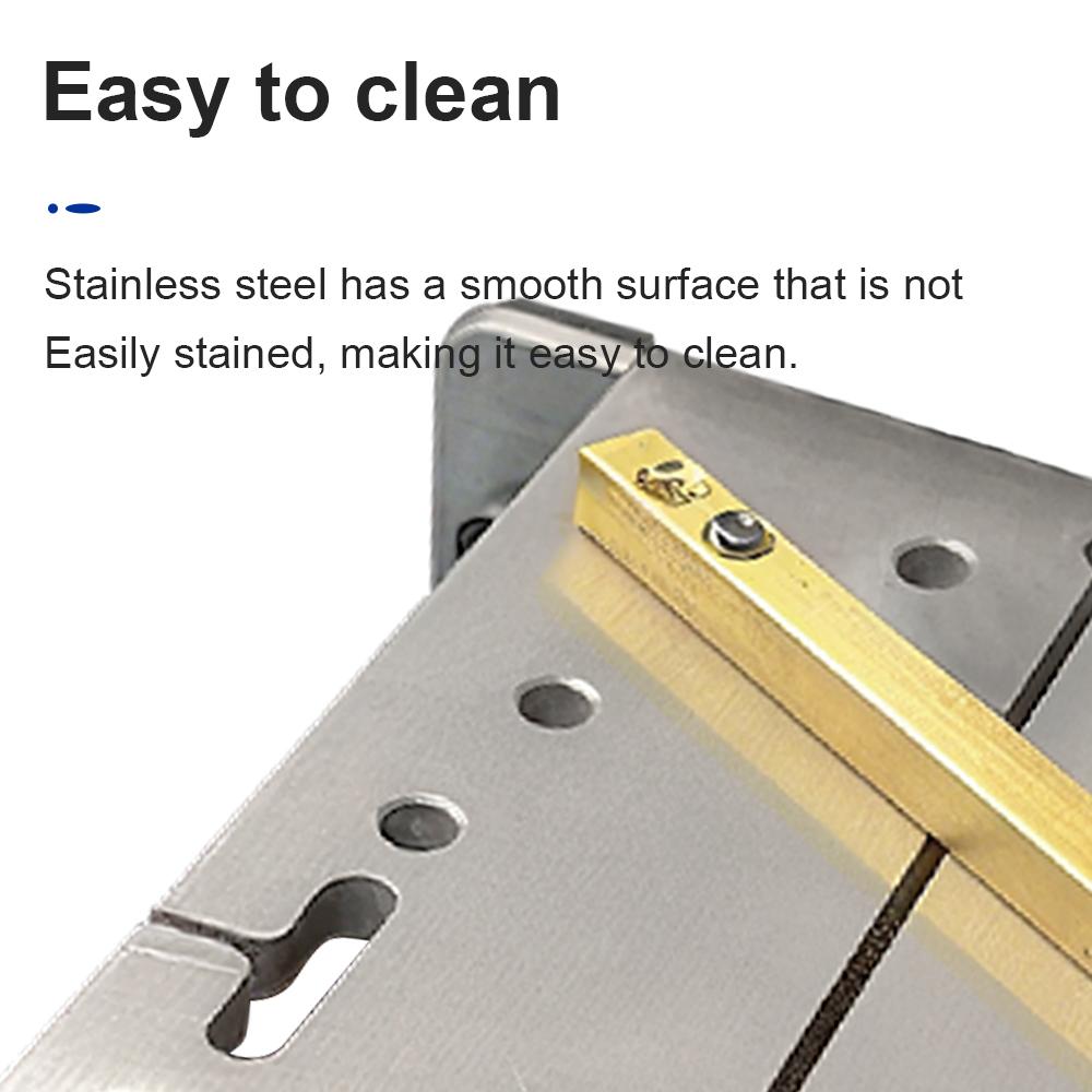 Multi-Function Desktop Clamp Jewellery Metalworking Table Bracket Stainless Steel Clamp Vise Clamp DIY Fixed Tool