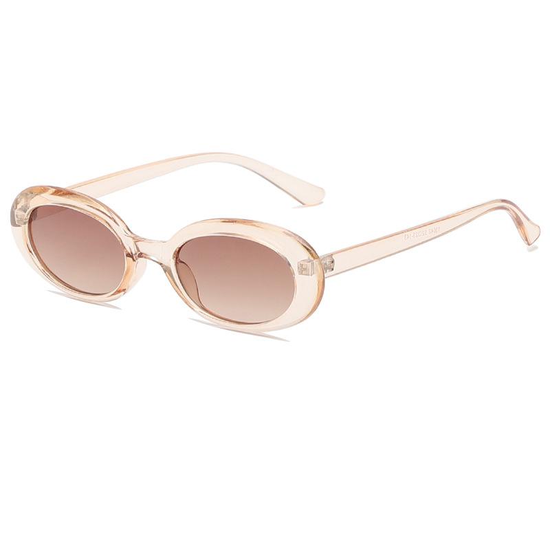 Солнцезащитные очки Trend Oval Retro Small Frame Sunglasses Women Candy Color Glasses Men